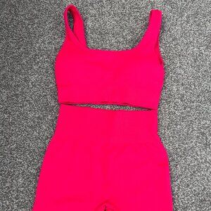 Red Women's Activewear Set Size Small
